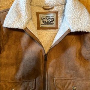 Levi’s Suede Jacket women’s Large